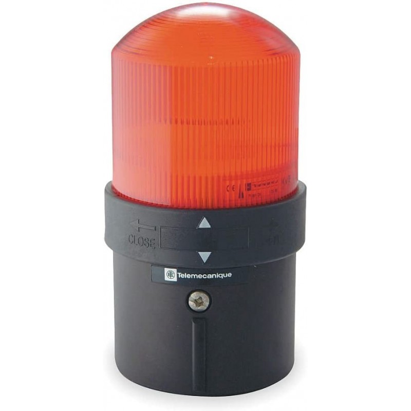 176,95 € Free Shipping | Security lights Cylindrical Shape 25×8 cm. Flash tube Terrace, garden and public space. PMMA. Red Color