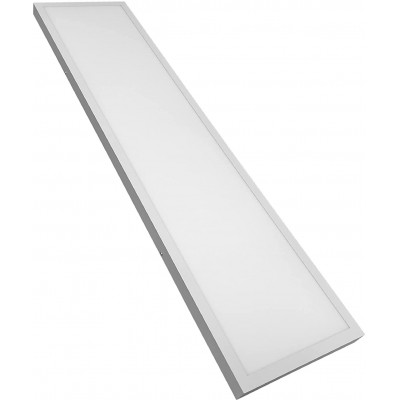 Panel LED 48W 6500K Luz fría. Forma Rectangular 120×30 cm. LED con driver incluido Salón, comedor y dormitorio. Aluminio. Color blanco