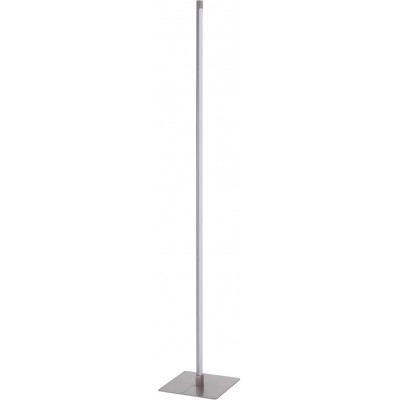 108,95 € Free Shipping | Floor lamp 12W 3000K Warm light. Extended Shape 148×25 cm. Dimmable Living room, bedroom and lobby. Modern Style. PMMA and Metal casting. Nickel Color