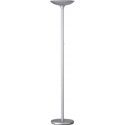 102,95 € Envoi gratuit | Lampadaire 22W 78×40 cm. LED dimmables Acier et pmma. Couleur argent