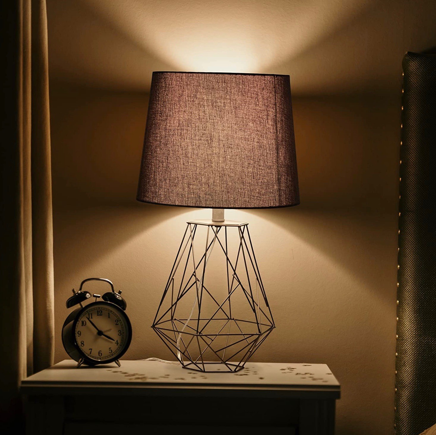 79,95 € Spedizione Gratuita | Lampada da tavolo 60W 59×33 cm. Pmma, metallo e tessile. Colore nero