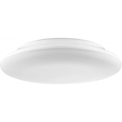 52,95 € Free Shipping | Indoor ceiling light 12W Round Shape 26×26 cm. Dining room, bedroom and lobby. Classic Style. PMMA. White Color