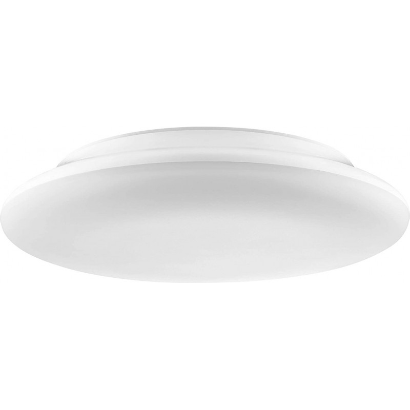 52,95 € Free Shipping | Indoor ceiling light 12W Round Shape 26×26 cm. Dining room, bedroom and lobby. Classic Style. PMMA. White Color