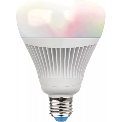 22,95 € Envío gratis | Bombilla LED WiZ 15W E27 LED Ø 10 cm. Conexión WiFi. Alexa y Google Home Acrílico. Color blanco