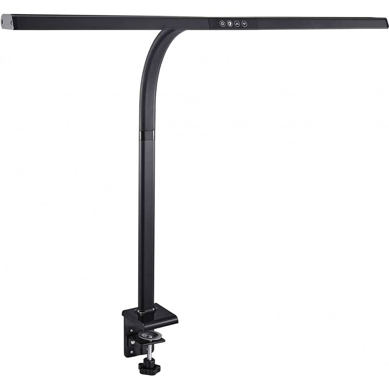 119,95 € Spedizione Gratuita | Lampada tecnica 20W 80×65 cm. LED dimmerabili. Fissaggio al tavolo con clip Colore nero