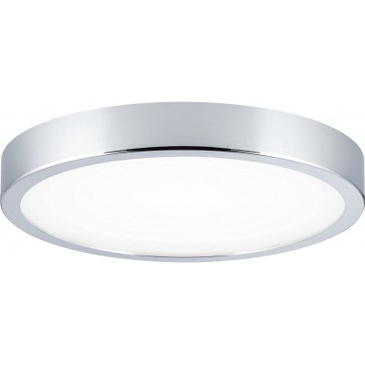 107,95 € Free Shipping | Indoor ceiling light 20W 2700K Very warm light. Round Shape LED Bathroom. Modern Style. PMMA. Plated chrome Color