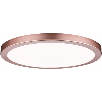 81,95 € Free Shipping | Indoor ceiling light 19W Ø 30 cm. Dimmable LED Pmma. Rose Color