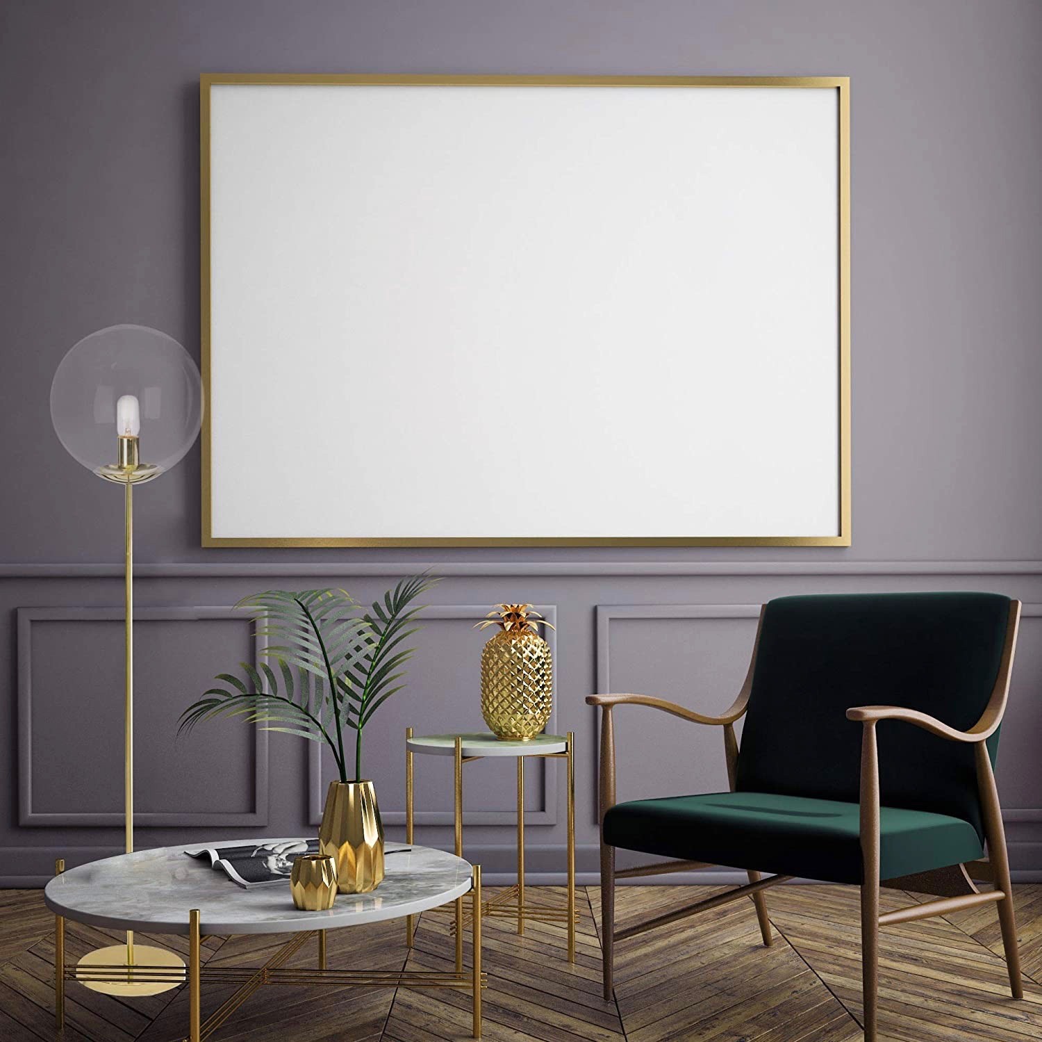123,95 € Kostenloser Versand | Stehlampe 40W Ø 34 cm. Kristall und metall. Golden Farbe