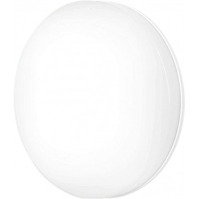 屋内ウォールライト 22W 円形 形状 33×33 cm. スマート主導 リビングルーム, ダイニングルーム そして ロビー. 金属. 白い カラー