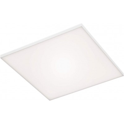 屋内シーリングライト 平方 形状 60×60 cm. マルチカラー RGB LED リビングルーム, キッチン そして ベッドルーム. モダン スタイル. PMMA そして 金属. 白い カラー