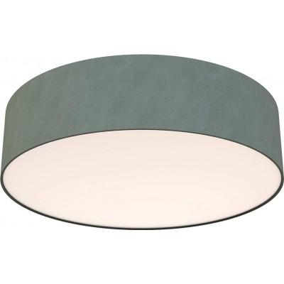 113,95 € Spedizione Gratuita | Plafoniera da interno 45×45 cm. LED Metallo. Colore grigio