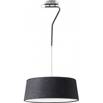 119,95 € Spedizione Gratuita | Lampada a sospensione 20W Ø 50 cm. Metallo. Colore nero