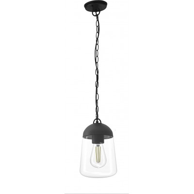 Outdoor lamp 80×15 cm. Adjustable height Aluminum. Black Color