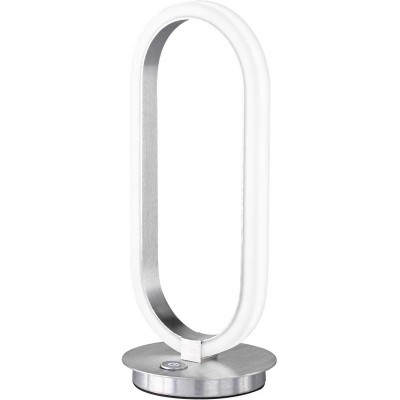 108,95 € Free Shipping | Table lamp 8W Round Shape 32×14 cm. Work zone and store. Modern Style. Aluminum and PMMA. White Color