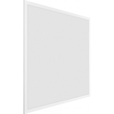 93,95 € Envio grátis | Painel de LED 36W Forma Quadrado 62×62 cm. Sala de jantar, quarto e salão. Cor branco