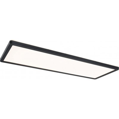 Pannello LED 22W LED Forma Rettangolare 58×20 cm. LED dimmerabile con 3 livelli di intensità Soggiorno, sala da pranzo e camera da letto. PMMA. Colore nero