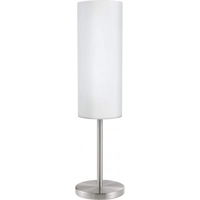 Stehlampe Eglo Zubehör mit Leselampe Stahl und kristall. Weiß Farbe