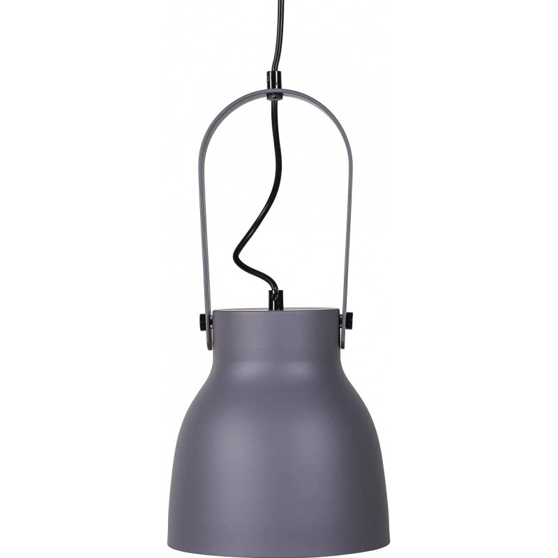 84,95 € Free Shipping | Hanging lamp Cylindrical Shape Ø 19 cm. Living room, dining room and bedroom. Gray Color