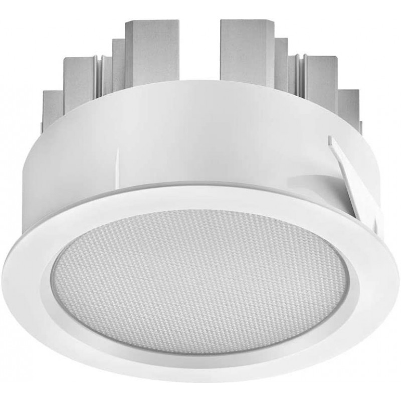 109,95 € Free Shipping | Recessed lighting 32W Cylindrical Shape 22×22 cm. Living room, bedroom and lobby. Polycarbonate. White Color