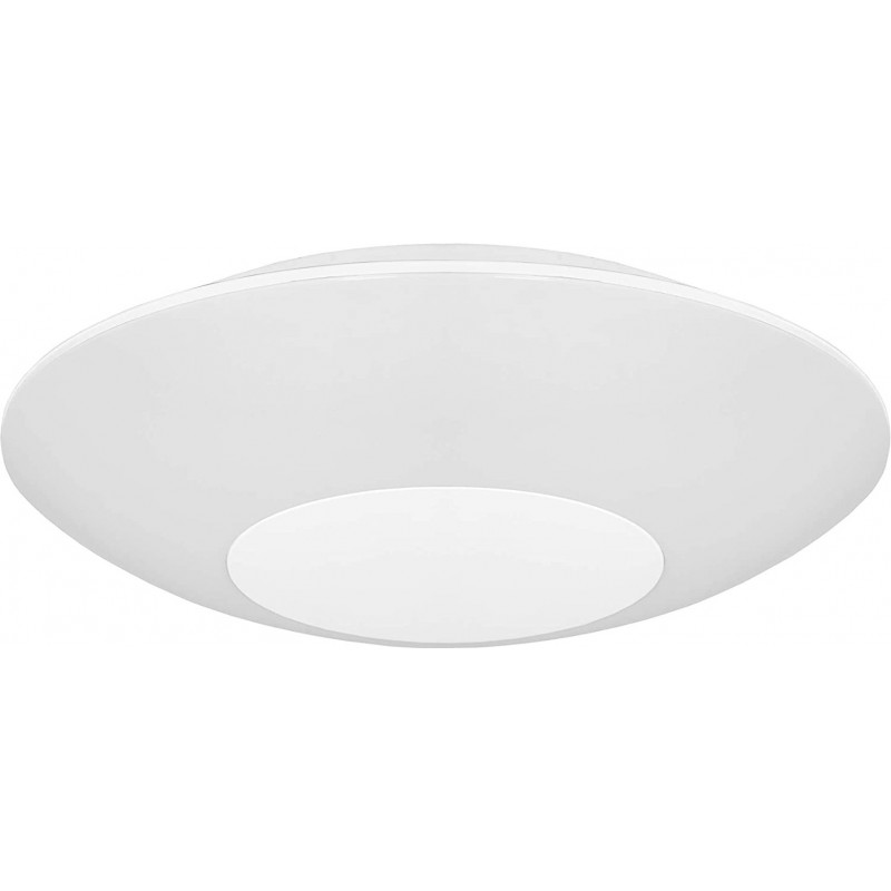 89,95 € Free Shipping | Indoor ceiling light 15W Round Shape 32×32 cm. Dining room, bedroom and lobby. ABS. White Color