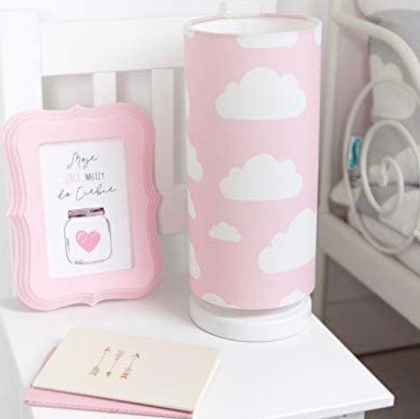 76,95 € Envoi gratuit | Lampe pour enfants 40W 32×13 cm. Tulipe Bois. Couleur rose