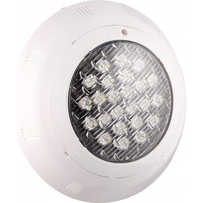 111,95 € Envio grátis | Iluminação aquática 24W 3000K Luz quente. 32×31 cm. Cor branco