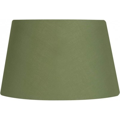 Pantalla para lámpara 3000K Luz cálida. Forma Cilíndrica 57×15 cm. Tulipa Salón, comedor y dormitorio. Color verde