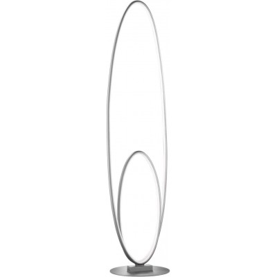 105,95 € Free Shipping | Floor lamp Trio 35W 3000K Warm light. 112×29 cm. Dimmable LED Metal casting. Gray Color