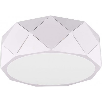 125,95 € Free Shipping | Indoor ceiling light Trio 25W Round Shape 40×40 cm. Living room, dining room and bedroom. Modern Style. Metal casting. White Color