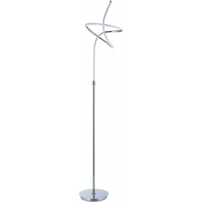 Lampada da pavimento 21W 180×33 cm. LED Metallo. Colore argento