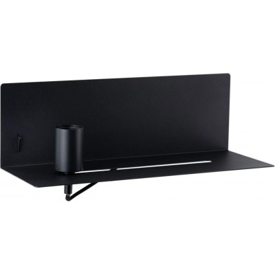 Настенный светильник для дома 40W 40×17 cm. Аксессуар для хранения Металл. Чернить Цвет