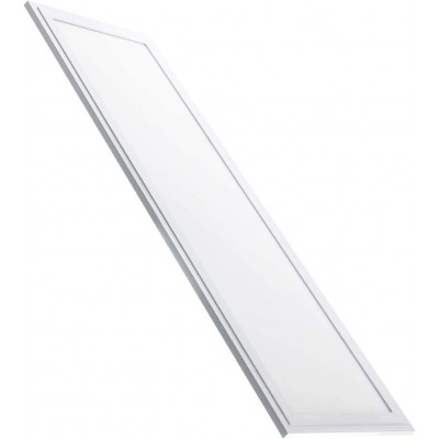 114,95 € Envío gratis | Panel LED 36W Forma Rectangular 120×30 cm. Salón, dormitorio y vestíbulo. Metal. Color blanco