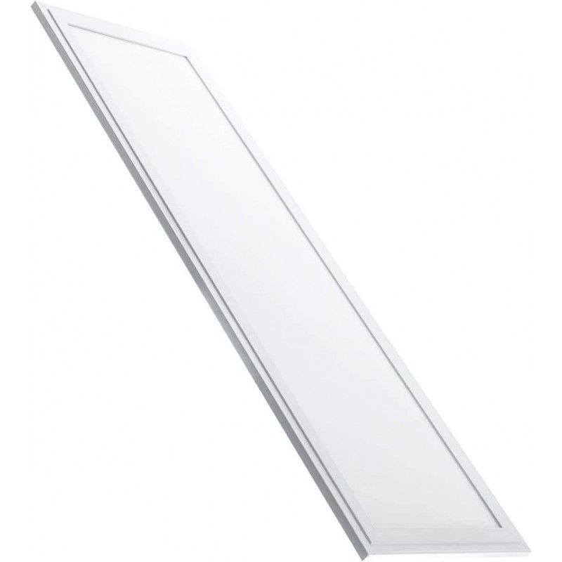114,95 € 送料無料 | LEDパネル 36W 長方形 形状 120×30 cm. リビングルーム, ベッドルーム そして ロビー. 金属. 白い カラー
