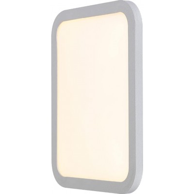 157,95 € 送料無料 | LEDパネル 8W 長方形 形状 30×25 cm. スマートフォンアプリでコントロール リビングルーム, ダイニングルーム そして ベッドルーム. PMMA. 白い カラー