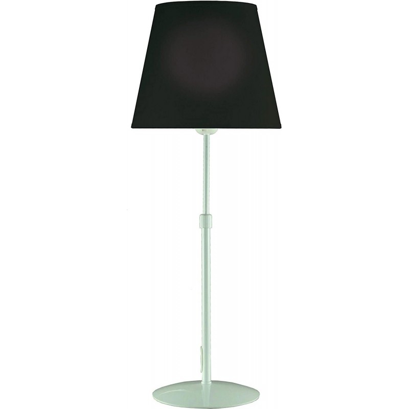 112,95 € Free Shipping | Table lamp 40W Conical Shape 50×23 cm. Living room, dining room and bedroom. Steel. Black Color