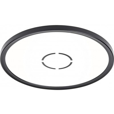 79,95 € Free Shipping | Indoor ceiling light 18W Ø 29 cm. LED. backlit effect Metal casting. Black Color