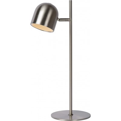 97,95 € Free Shipping | Desk lamp 5W 3000K Warm light. Spherical Shape 46×16 cm. Living room, bedroom and lobby. Modern Style. Metal casting and Polycarbonate. Plated chrome Color