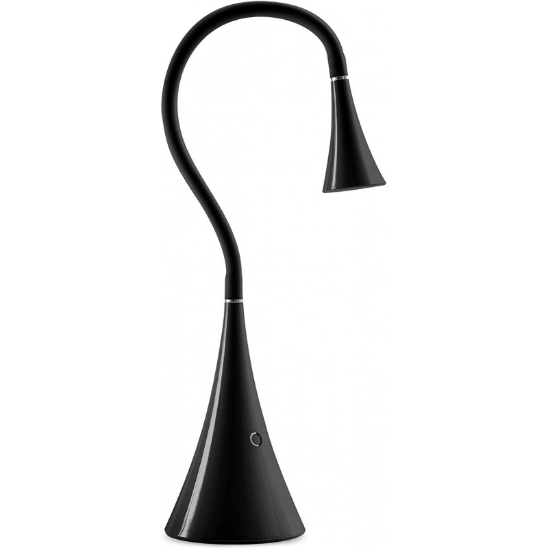 77,95 € Free Shipping | Desk lamp 3W 34×25 cm. LED Living room, dining room and lobby. PMMA. Black Color