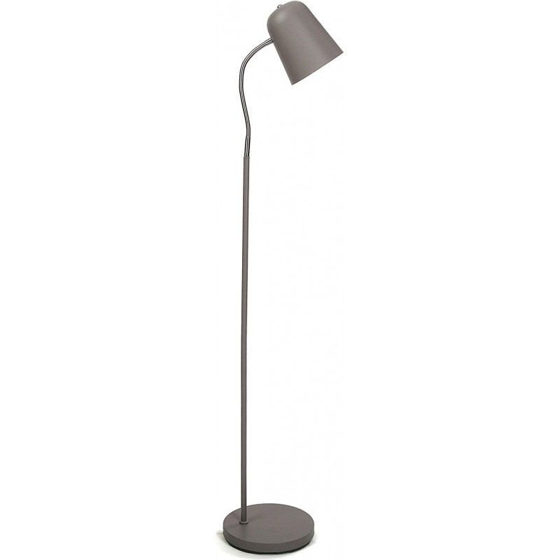 73,95 € Free Shipping | Floor lamp 40W 142×35 cm. Metal casting. Gray Color