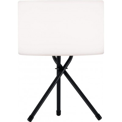 Lámpara de sobremesa 2W 55×40 cm. Trípode de sujeción. Batería. Conexión USB Pmma y metal. Color blanco