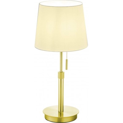 134,95 € Free Shipping | Table lamp Trio 60W 5000K Neutral light. Cylindrical Shape 56×26 cm. LED Living room, dining room and lobby. Modern Style. Metal casting. Golden Color