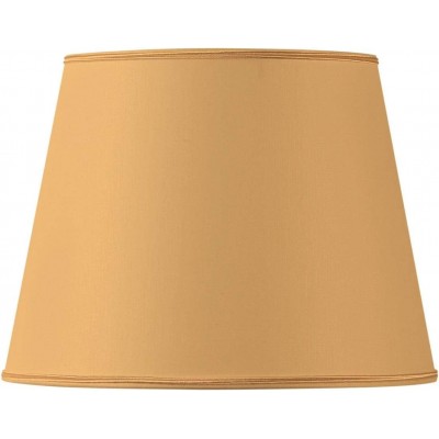 Tela da lâmpada Forma Cônica Ø 40 cm. Tulipa Sala de estar, quarto e salão. Cor amarelo