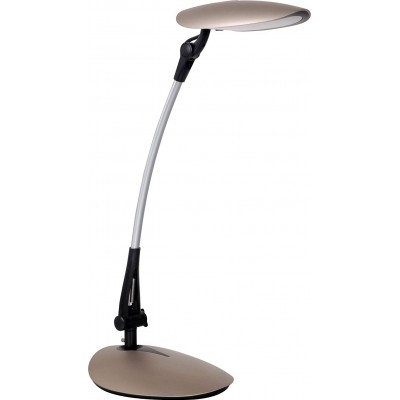 Lámpara de escritorio 7W 57×22 cm. Comedor, dormitorio y vestíbulo. Estilo moderno e industrial. Metal. Color marrón