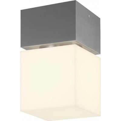 114,95 € Free Shipping | Outdoor wall light 20W Cubic Shape 30×18 cm. LED Terrace, garden and public space. Modern and cool Style. Stainless steel. Gray Color