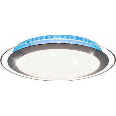 108,95 € Free Shipping | Indoor ceiling light 30W Round Shape 41×41 cm. Remote control Dining room, bedroom and lobby. White Color