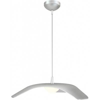 Lampe à suspension 10W 120×34 cm. LED Salle, chambre et hall. Métal. Couleur gris
