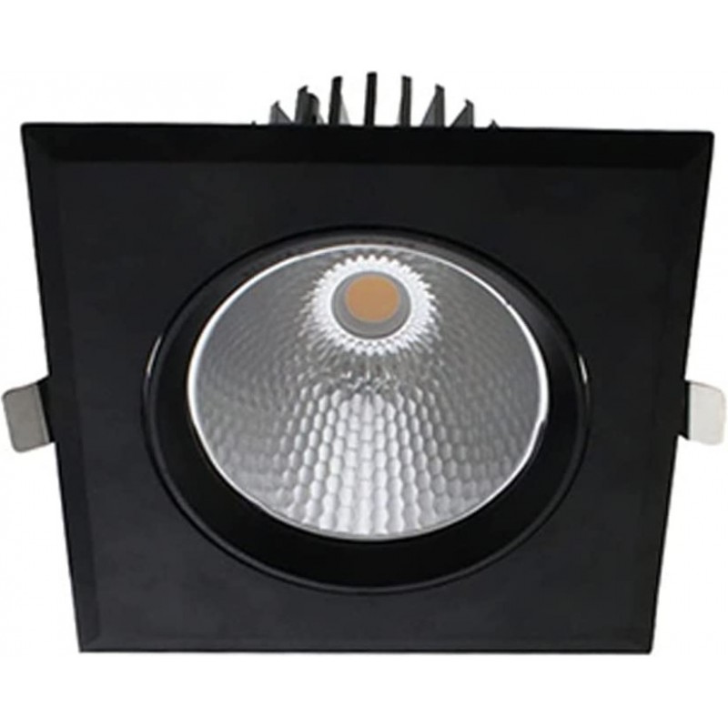 101,95 € Spedizione Gratuita | Illuminazione da incasso 22×21 cm. LED Alluminio e pmma. Colore nero