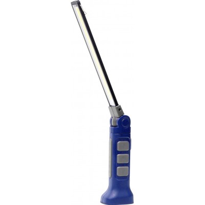 Lampe de poche LED 4W Façonner Étendue 41×15 cm. Couleur bleu