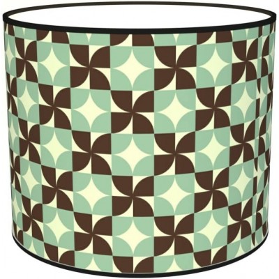 88,95 € Free Shipping | Lamp shade Cylindrical Shape 50×50 cm. Tulip Living room, dining room and bedroom. Classic Style. Textile and Polycarbonate