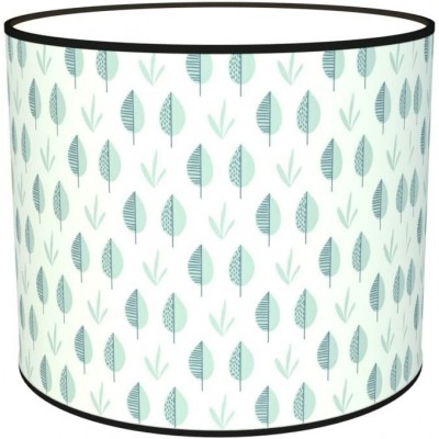 Lamp shade Cylindrical Shape 50×50 cm. Tulip Dining room, bedroom and lobby. Textile. White Color